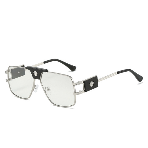 New metal driving sunglasses cross-border fashion sense foreign trade glasses anti-glare European and American style retro sunglasses