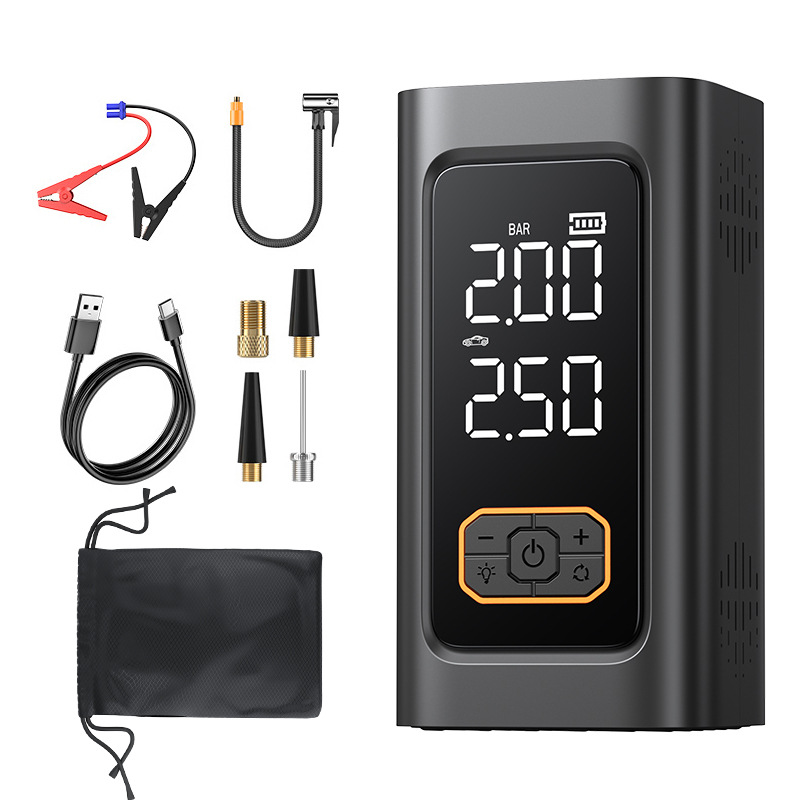 Jump Starter con compresor de aire para automóviles de arranque de emergencia image 7