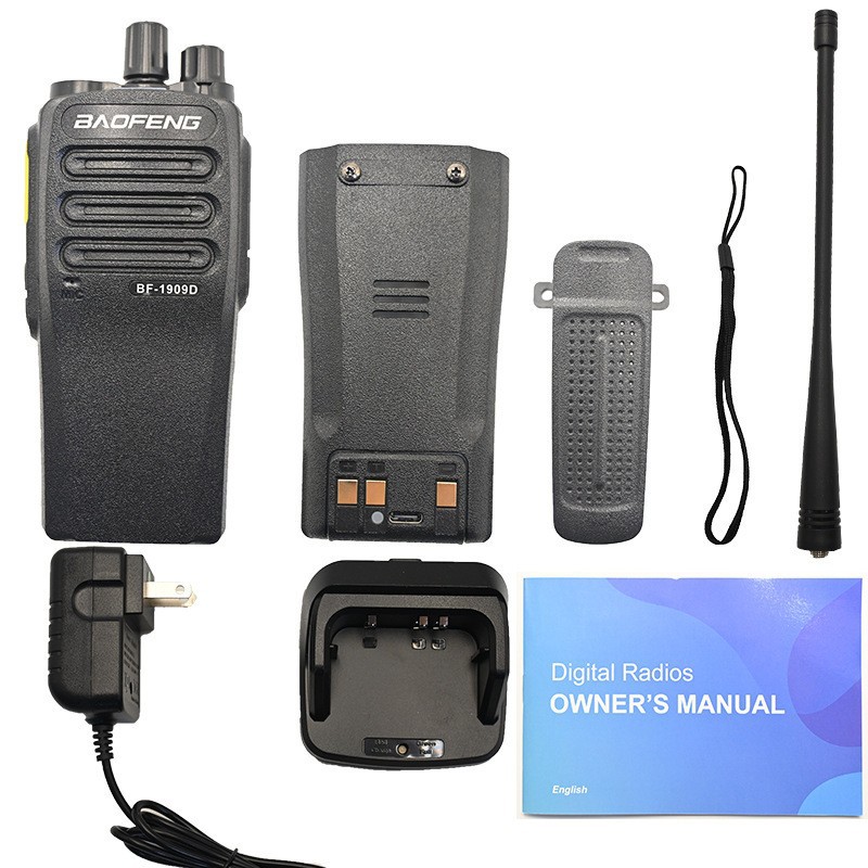 BAOFENG BAOFENG BF - 190D sitio de construcción hotel civil de un botón a la frecuencia tipo-C fábrica de comercio exterior al por mayor