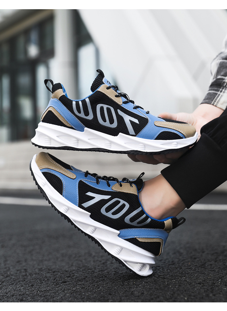 Scarpe da tennis da uomo Scarpe da passeggio Scarpe da corsa Sneakers Tessuto in tela Calzature traspiranti facili da pulire_voghion.com