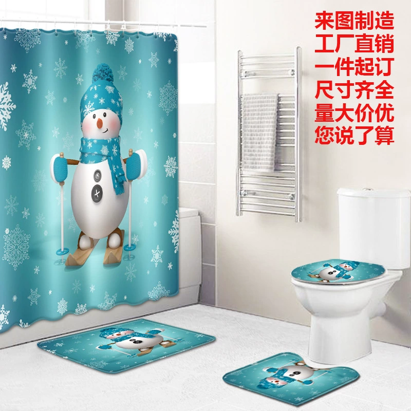 Праздничная водостойкая занавеска, Amazon