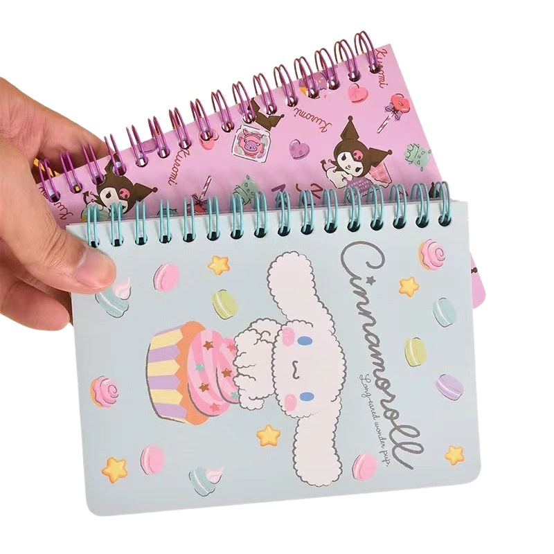 En stock ins estilo creativo Sanrio coolomi dibujos animados bobina libro linda chica corazón cuaderno libro