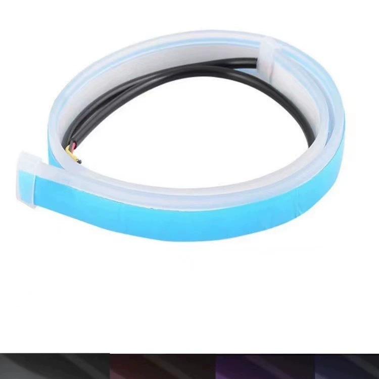 LED ultra thin two-color lamp, silicone decorations