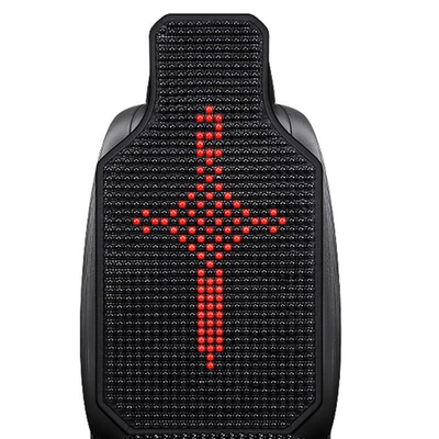 Cool pad, Summer Car Cushion Bear Fuzi - ruyi-knot-black-wooden-beads-backrest