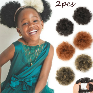 ���������^�ٰlȦ�羳�W�����ރ�ͯ��ը�^С���l��hair bun/2pcs