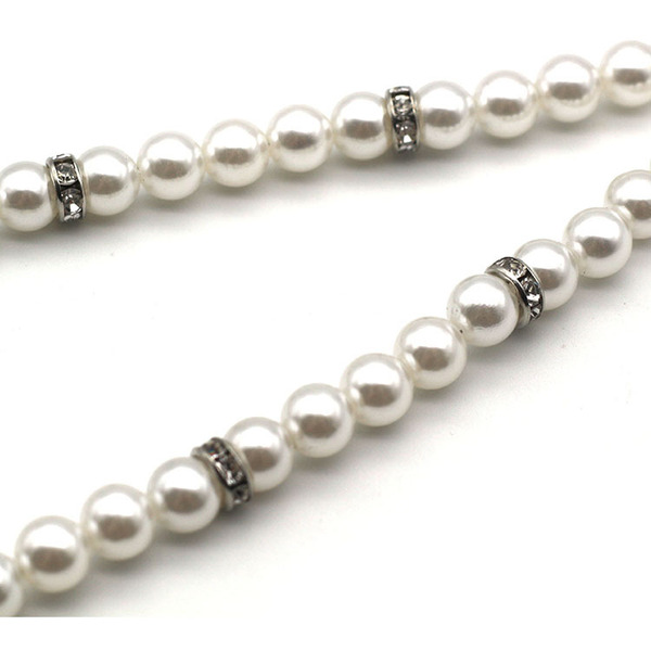 Copper universal necklace from pearl for men and women