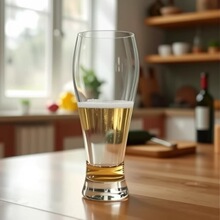 威森腰形啤酒杯 果汁奶茶冷饮杯 厚底异形水杯三款大容量创意