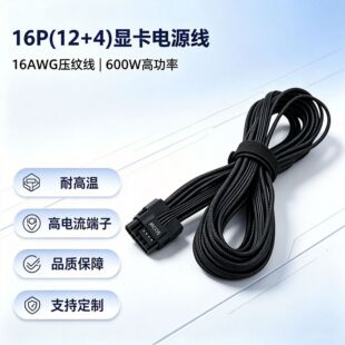 �@����12VHPWR 16PIN 12+4P ģ�M���@��ATX3.0 ���y�@���B�Ӿ�