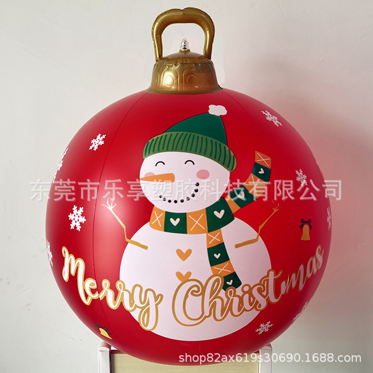 スポット PVC インフレータブルクリスマスボールクリスマス中庭装飾ボールクリスマスパーティーシーンレイアウトボールおもちゃボール|undefined