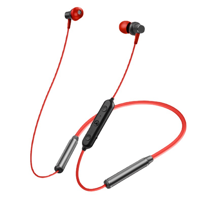 S1 de metal montado en el cuello de gran potencia auricular Bluetooth ultra-larga resistencia X7 C6 Auriculares deportivos inalámbricos de comercio electrónico caliente