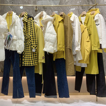 尾款女装清货品牌专柜撤柜实体尾货批发高品质大牌羽绒服尾单衣服