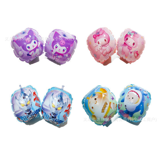 2025 new children's cartoon water sleeve swimming floating auxiliary equipment arm ring arm sleeve for boys and girls