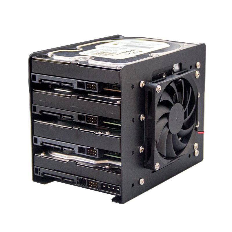 Mechanical Bracket Desktop Computer Chassis 4-Disk Expansion Bracket 3.5inch Slot Expansion Cooling Bracket