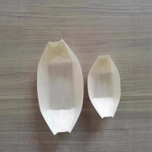 批发一次性木舟木皮船木制餐具一次性木皮船寿司船木舟皿