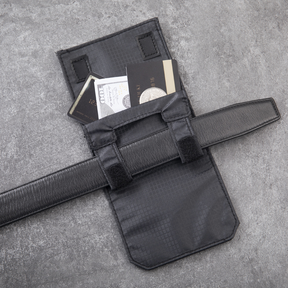 Cartera de cambio transfronteriza especial para viajes de ocio certificados de almacenamiento cintura cambio mini bolsa pasaporte bolsa de tarjeta de efectivo