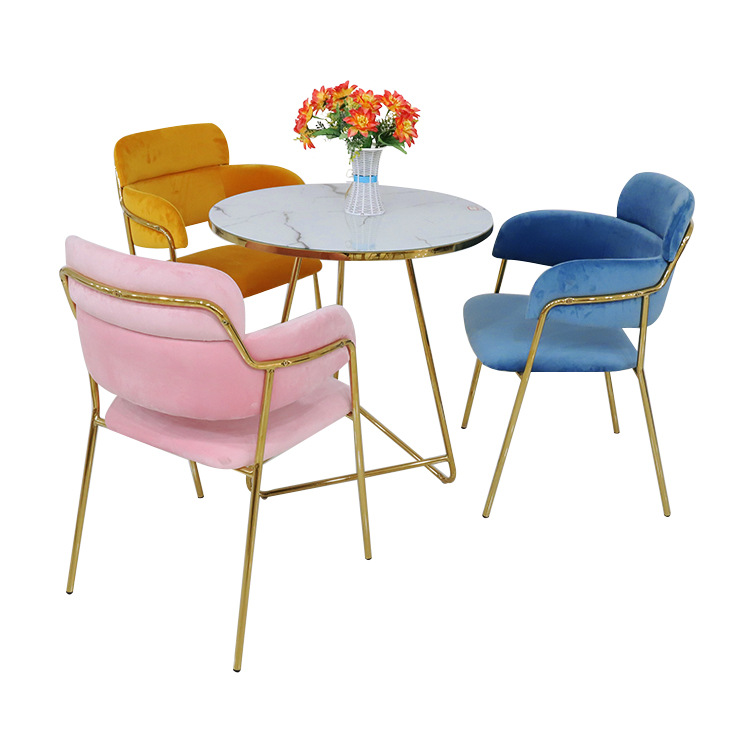 Mesa de comedor y sillas sillas de comedor exportación moderna sillas minimalistas taburetes lujosos de alta calidad