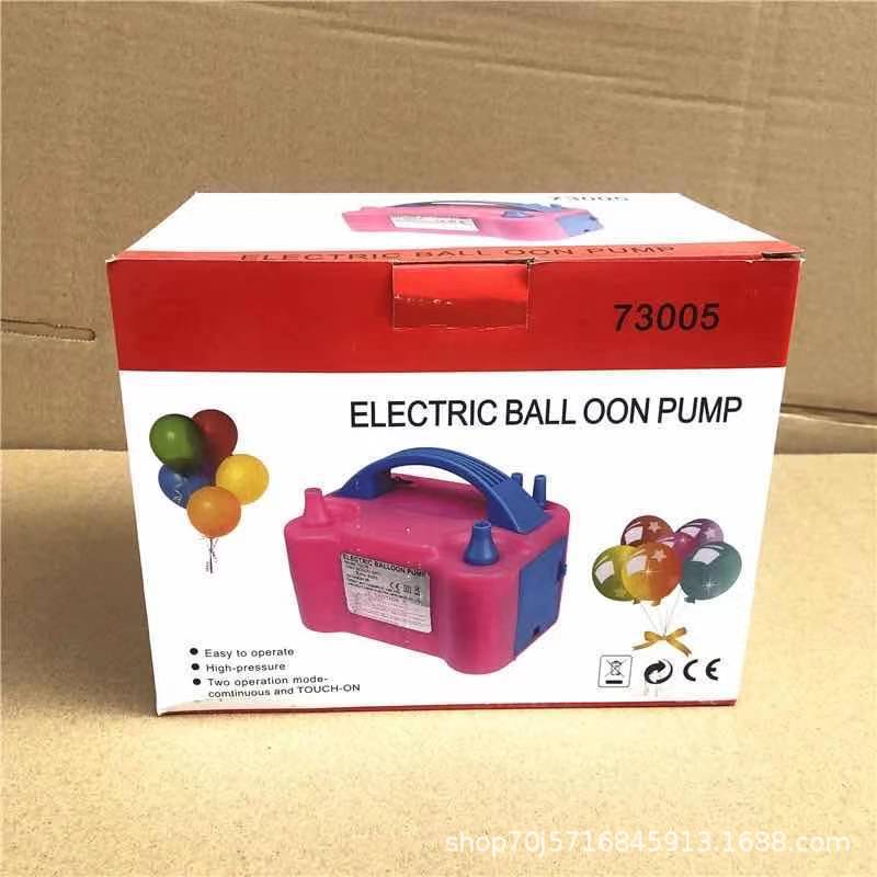 Inflador de globo inflador de boquilla plana para soplar bolas eléctricas de bolas de bolas