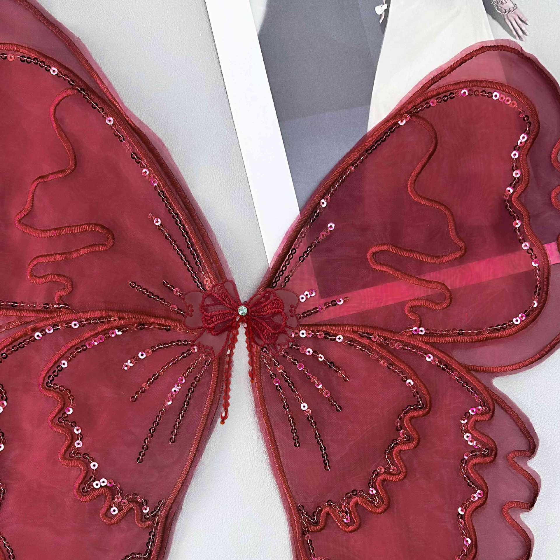 1 Pièce Élégant Papillon Polyester Patchs Autocollants Pour Vêtements display picture 30