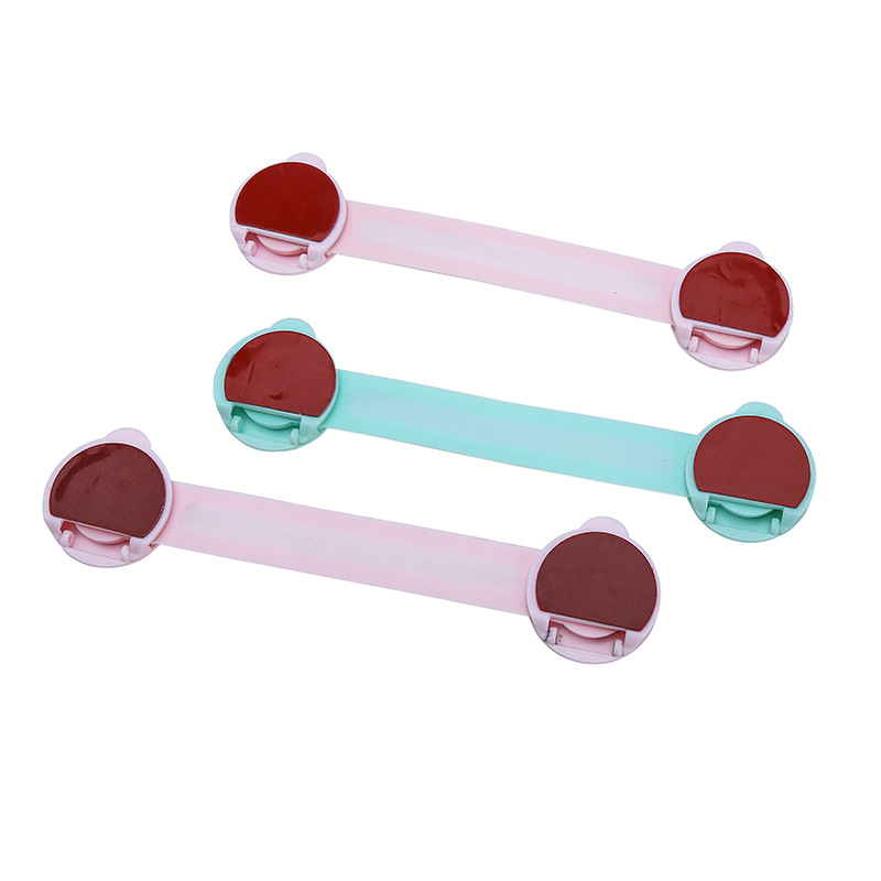 Bloqueo de cajón multifuncional para bebés con bloqueo de seguridad para niños, cerradura de puertas para bebés, cerradura de protección para niños, cerradura de orejas grandes