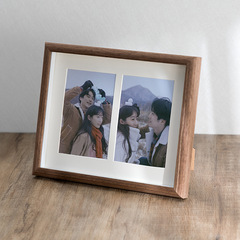 木質創意宮格相框中空組合框擺台6寸婚紗照掛牆兩三四連聯框批發