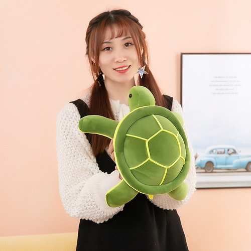 Cross-border foreign trade software turtle doll plush toy simulation turtle pillow doll doll turtle cushion sofa