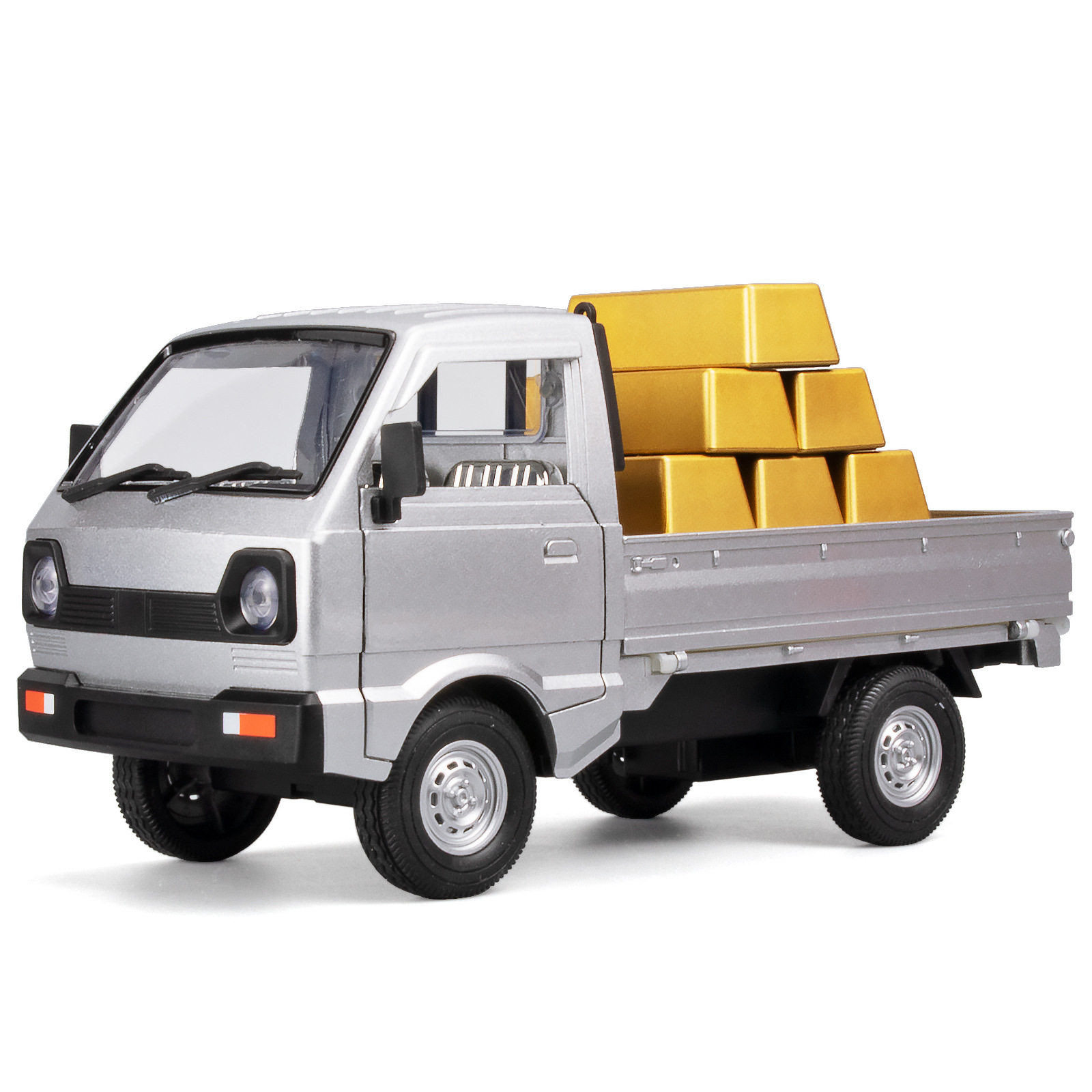 WB898B-1:24 minivan-con barras de oro