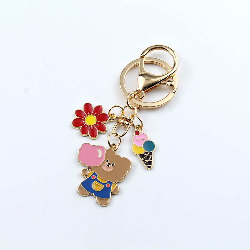 棉花糖小熊+红花+冰淇淋钥匙扣.jpg