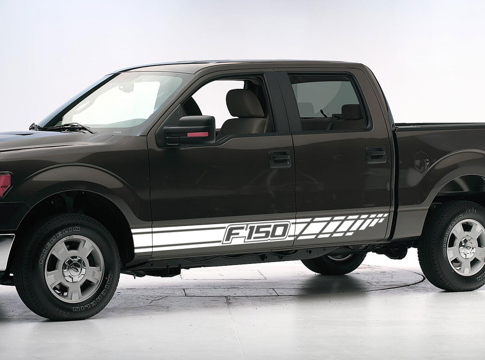 For Raptor F150 side stretch sticker Personality waist line car sticker Ford body sticker_voghion.com