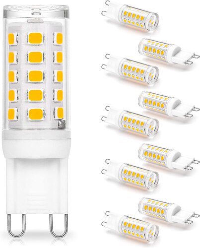 LED corn bulb G9 light source ceramic pin lamp beads 110V220V wide voltage universal crystal chandelier wall lamp