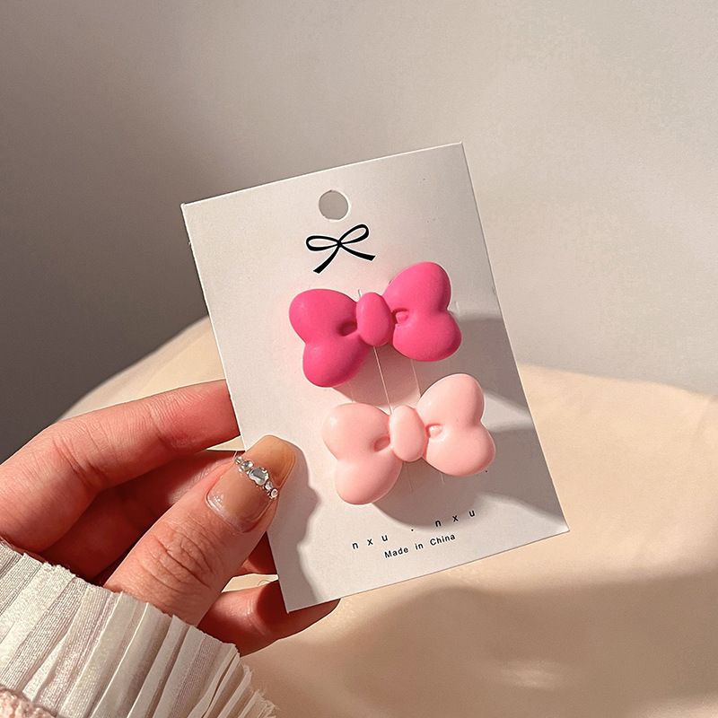 Horquilla rosa, horquilla para niñas y niños, clip de pico de pato para bebé, clip de flequillo lateral, clip lateral para niña linda, tocado