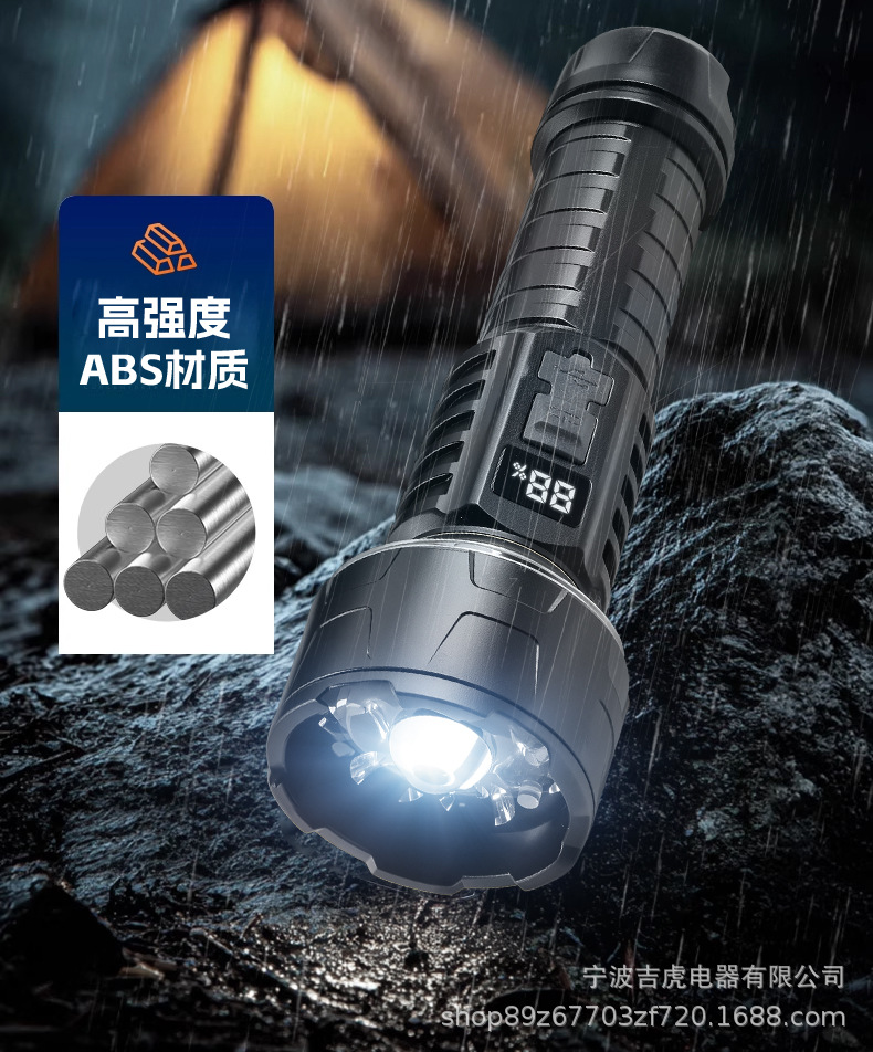New Multifunctional Outdoor Camping Light, Strong Light Flashlight, Outdoor Portable Folding Tent Camping Light, Ambient Light
