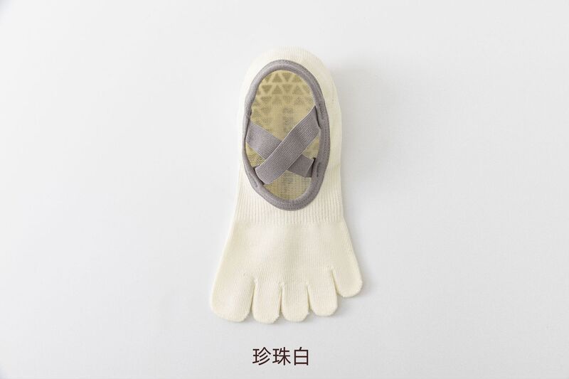 五指袜瑜伽袜子女防滑专业室内地板袜女士舞蹈防滑袜普拉提袜子|undefined