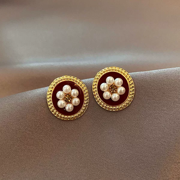 E439 wine red flower