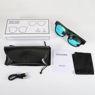 A14 Smart Glasses Bluetooth Polarized Glasses Sunglasses Anti-Blue Light Bluetooth Glasses Headphones Cycling Sports Not Included