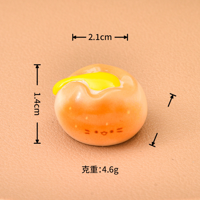 仿真微缩食玩面包卷千层酥树脂配件 娃娃屋diy装饰品桌面小摆件|undefined