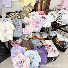 巴拉巴拉小黄鸭品牌折扣童装专柜撤柜库存货源T恤短袖挑款走份
