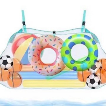 Swimming Ring Storage Mesh Bag, Outdoor Hanging Bag, Extra Large Storage Bag, Travel Bag, Portable Swimming Bag, Portable Large Capacity
