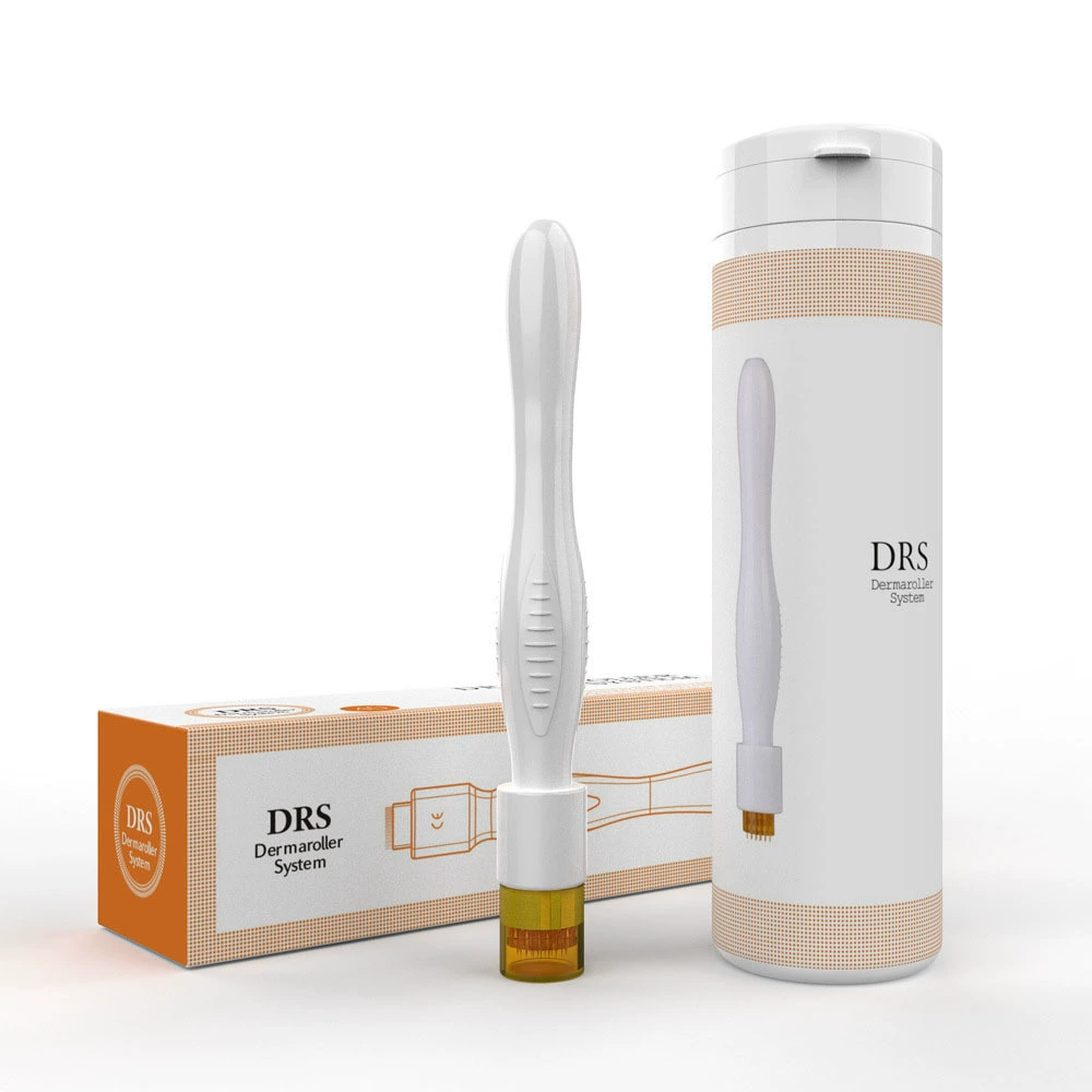 DRS40 уплотнение микроигла косметический штамп-пресс частичный ролик для кожи головы с лекарствами роста волос игольчатый валик для кожи иглы