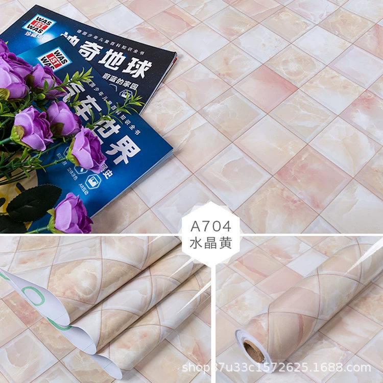 Marble patch, table sticker, self-adhesive cooker, waterproof wallpapers on wall