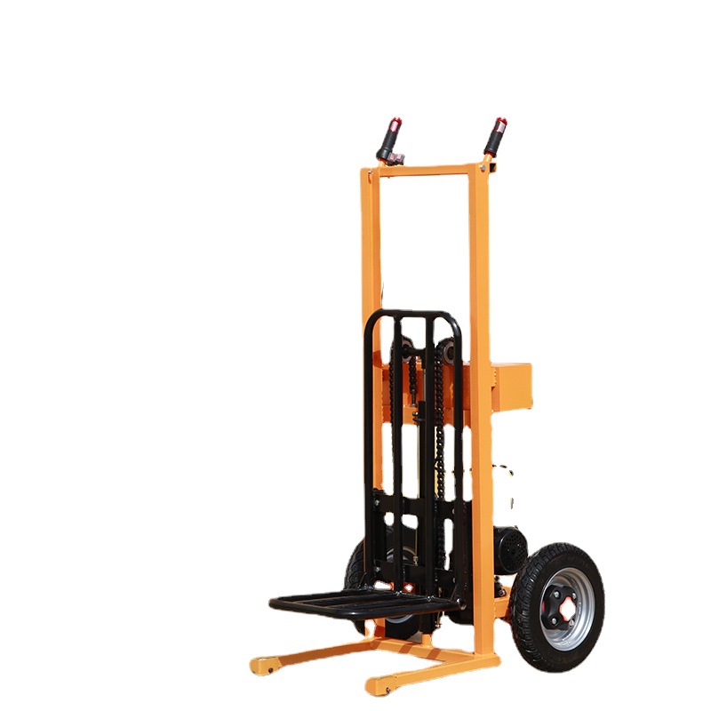 电动老虎车手推搬运拉货车可液压升降老虎车两轮手拉车手推车