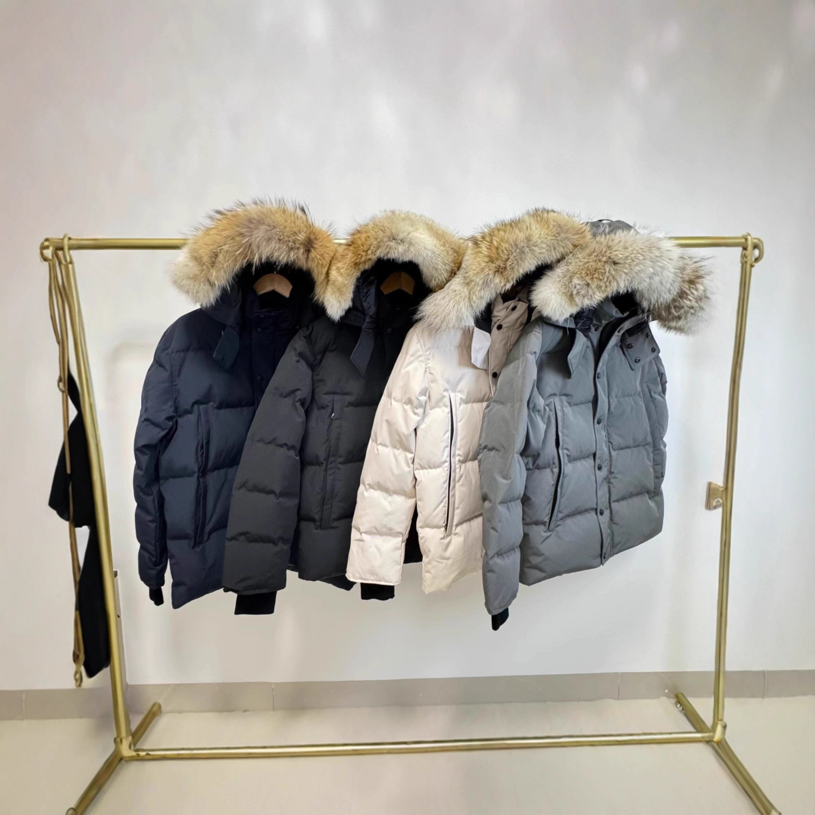 Wyndham parka大鹅羽绒服加拿大29男女情侣款防风抗寒真狼毛3808M