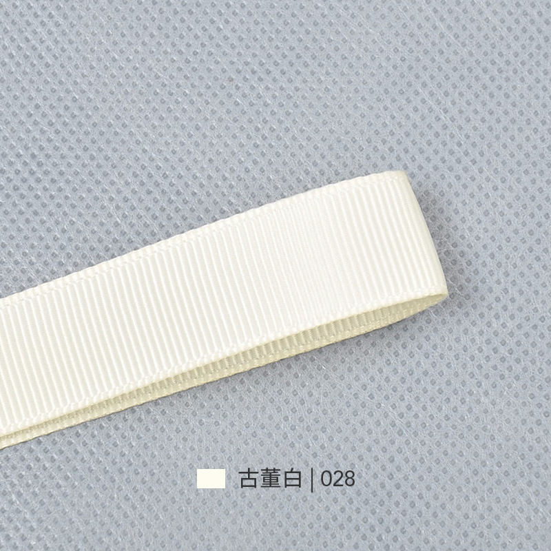 Cinta en stock al por mayor de 1.6cm, cinta para ramos, material de embalaje para regalos, decoración de zapatos y sombreros, cinta tejida de poliéster, cinta con hilo.