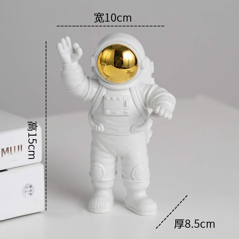 大サイズの宇宙飛行士が宇宙飛行士の客間の部屋の家の酒場の装飾品を飾って贈り物をして卸売りします。|undefined