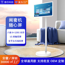 22寸移动电视随心屏闺蜜机户外移动屏平板触摸一体机广告机外贸