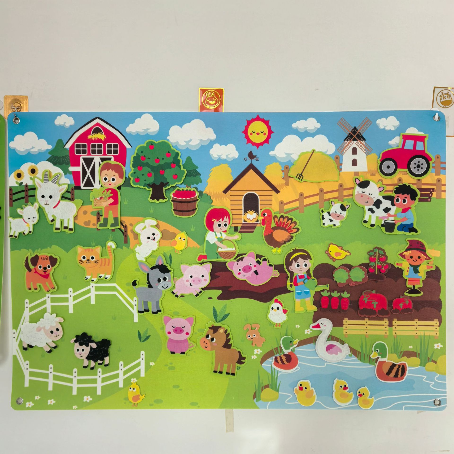 Fábrica en stock sintió tablero ocupado educación para niños ciencia y educación juguetes aprendizaje tablero infantil acción entrenamiento educación tablero