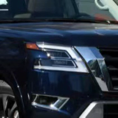 Car headlight protective film — blackened light-controlled color-changing taillight film - 20-24-model-patrol-headlights-transparent-model