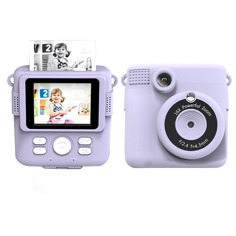 Amazon venta caliente para niños fotocamera fotocamera fotocamera minicamera fotocamera digital de impresión de vídeo