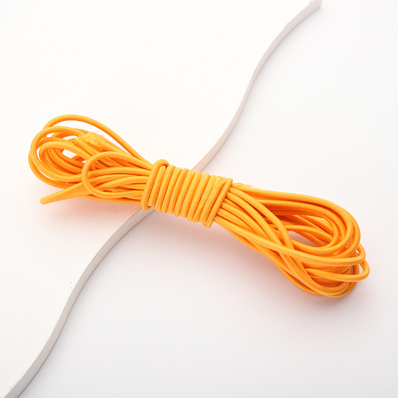 207#주황색 탄성 로프