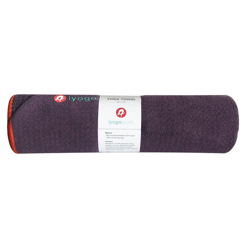 Iyogasスポーツシリコン滑り止めヨガタオルyoga towel品質館寄り付きギフトロゴ|undefined