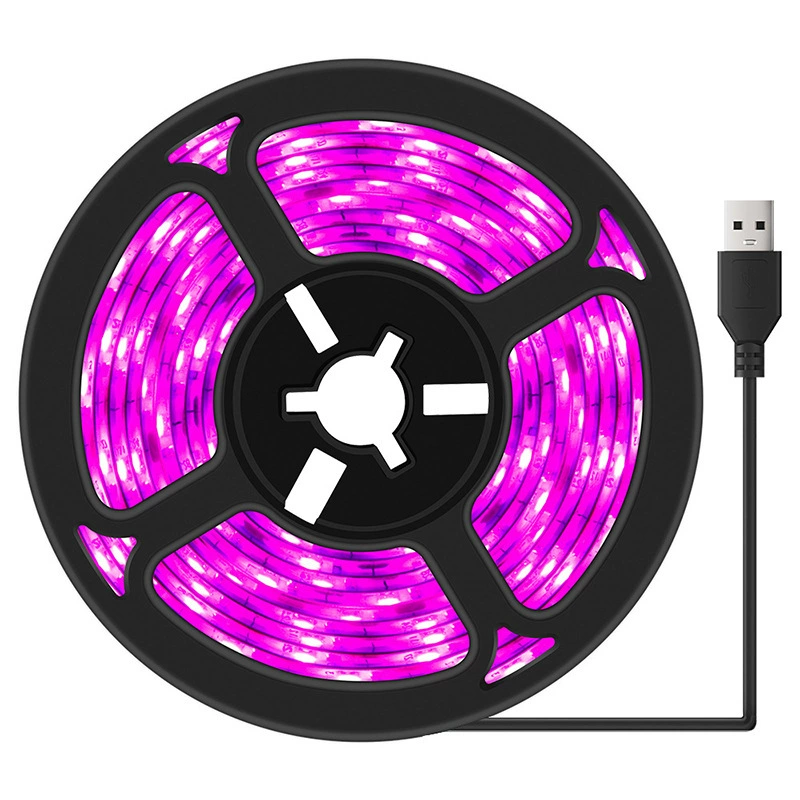 USB-лента для выращивания растений, 5 В, комфортное спектральное покрытие, водонепроницаемые варианты разной длины